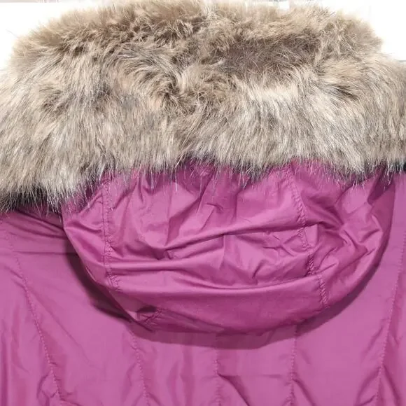 Columbia Sparks Lake II Women's Puffer Jacket with Hood-Medium-Marionberry-NWT - Picture 9 of 11